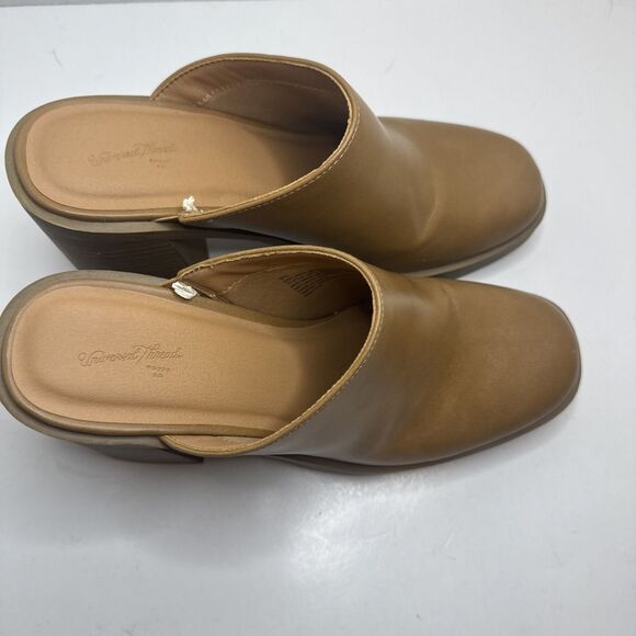 Universal Thread 9.5 Chunky Platform Mules Festival Y2K Boho Indie Slip‎ On - Picture 2 of 10